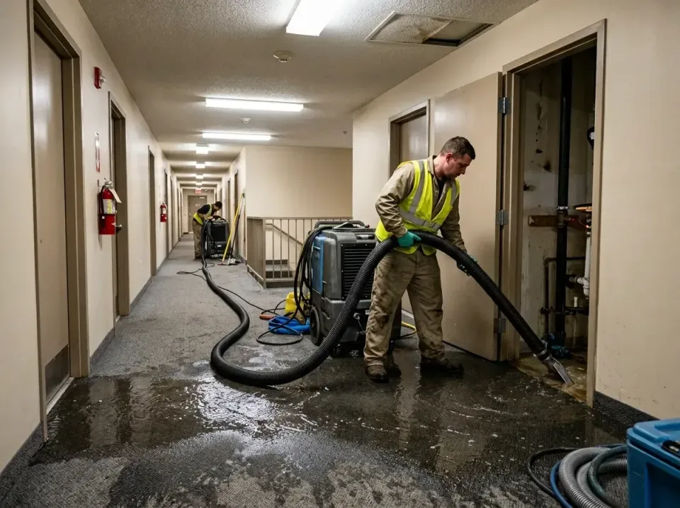 multi-unit-apartment-hallway-f-005 — frequently asked questions, Emergency Burst Pipe Water Extraction & Removal in Kittanni…